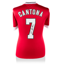 Camiseta firmada por Eric Cantona del Manchester United