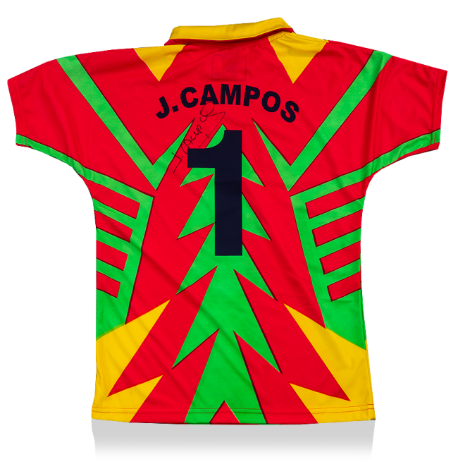 Camiseta firmada por Jorge Campos: Mundial 1994