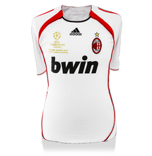 Camiseta firmada por Andrea Pirlo: AC Milan 2006-07 Edición final UEFA Champions League