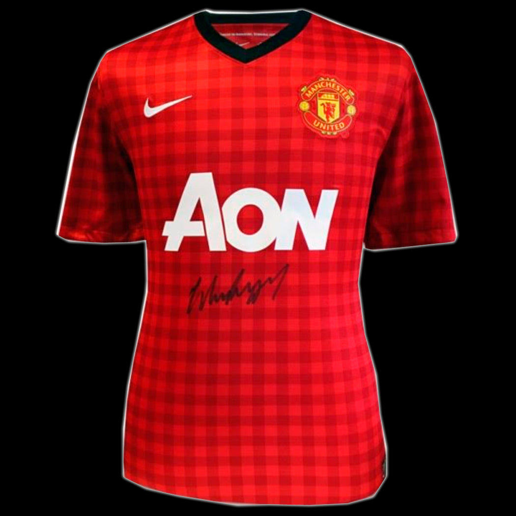 Camiseta Firmada por Wayne Rooney Temporada 2012/2013