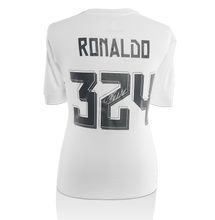 Camiseta firmada por Cristiano Ronaldo del Real Madrid 2015-16 Top Scorer 324 Goles