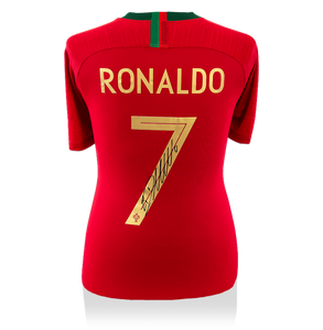 Camiseta firmada por Cristiano Ronaldo - Portugal 2016