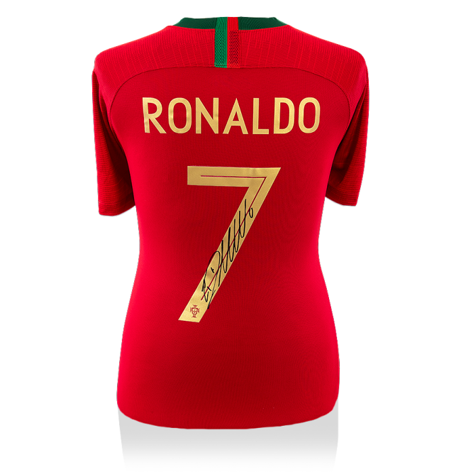 Camiseta firmada por Cristiano Ronaldo - Portugal 2016