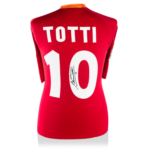 Camiseta firmada por Francesco Totti - Roma 2000-01