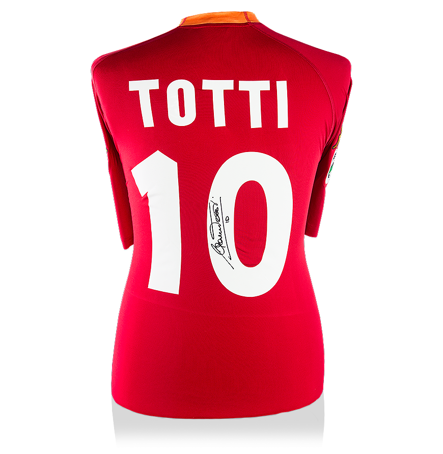 Camiseta firmada por Francesco Totti - Roma 2000-01