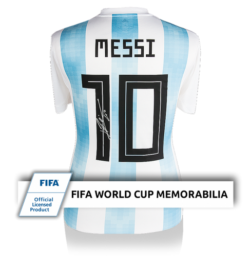 Camiseta firmada por Messi Temporada 2017-2018
