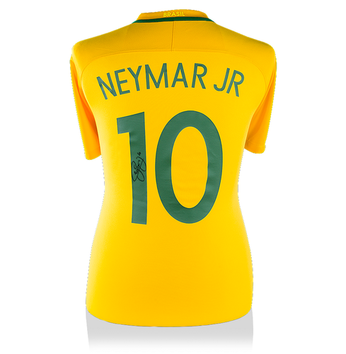 Camiseta firmada por Neymar Jr  Brazil 2016-17